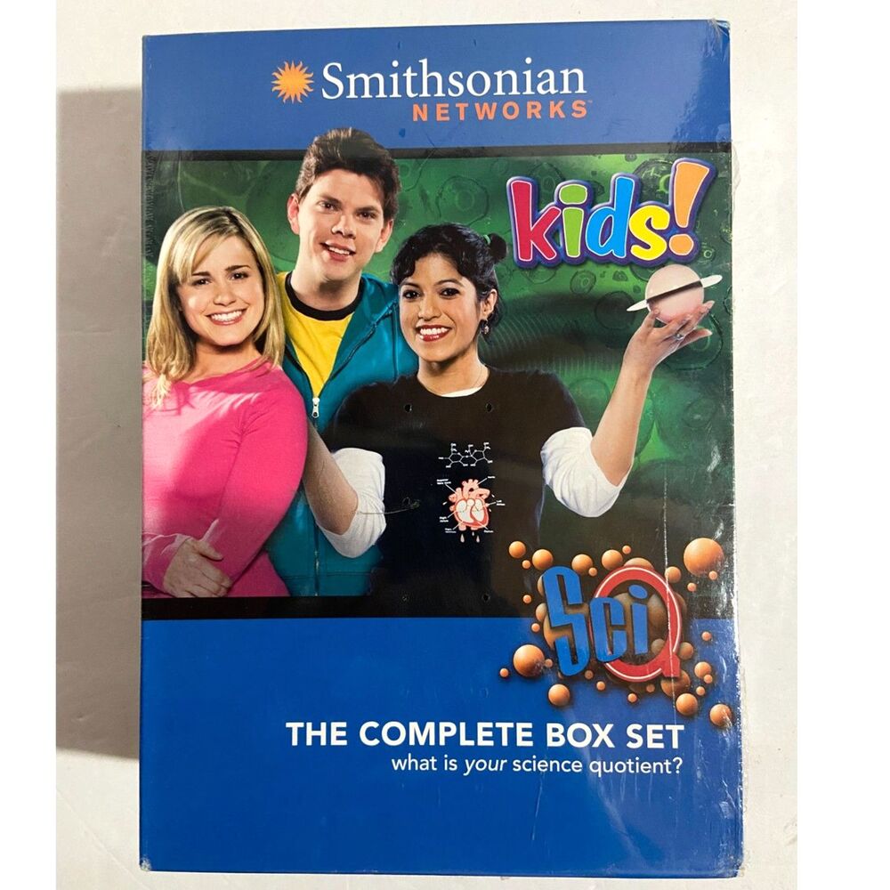 Smithsonian Networks SciQ Kids Complete DVD Box Set Volume 1-4 NEW!